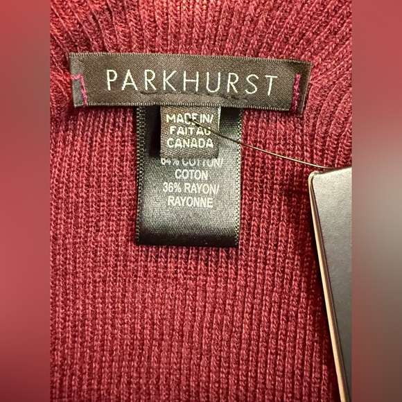 NWT Parkhurst RUANA Wrap CANADA Scarf SHAWL - Picture 5 of 12